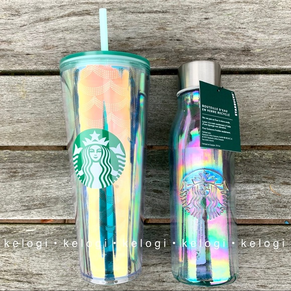 Starbucks Other - 🌈LAST FEW🌈Starbucks Rainbow Iridescent Bundle
